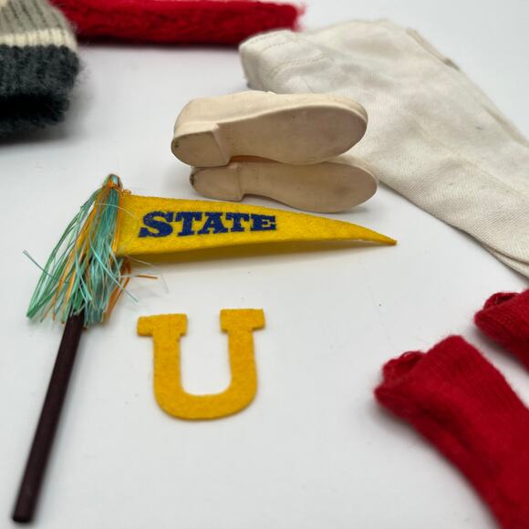 Vintage KEN #770 CAMPUS HERO Complete Japan TM NM Wool 60s Barbie School Outfit - Picture 6 of 11